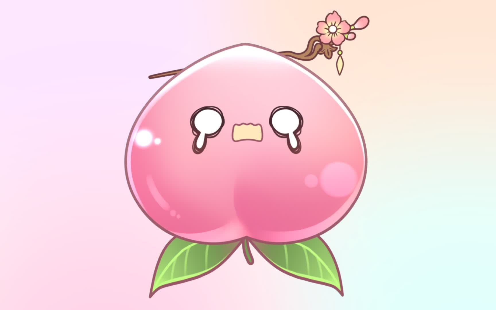 摸狗的时候突然打他一下,但是可爱桃桃