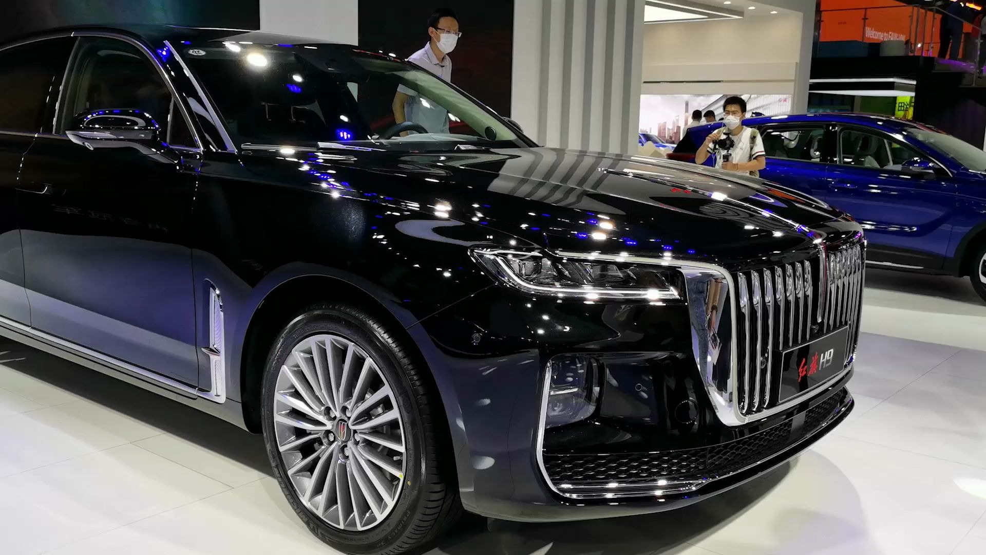 成都车展值得看06:中国人自己的终极豪华行政轿车红旗h9