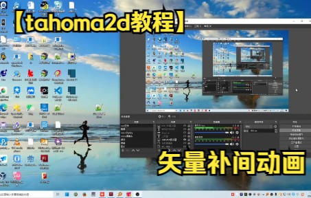 【tahoma2d教程】矢量补间动画哔哩哔哩bilibili