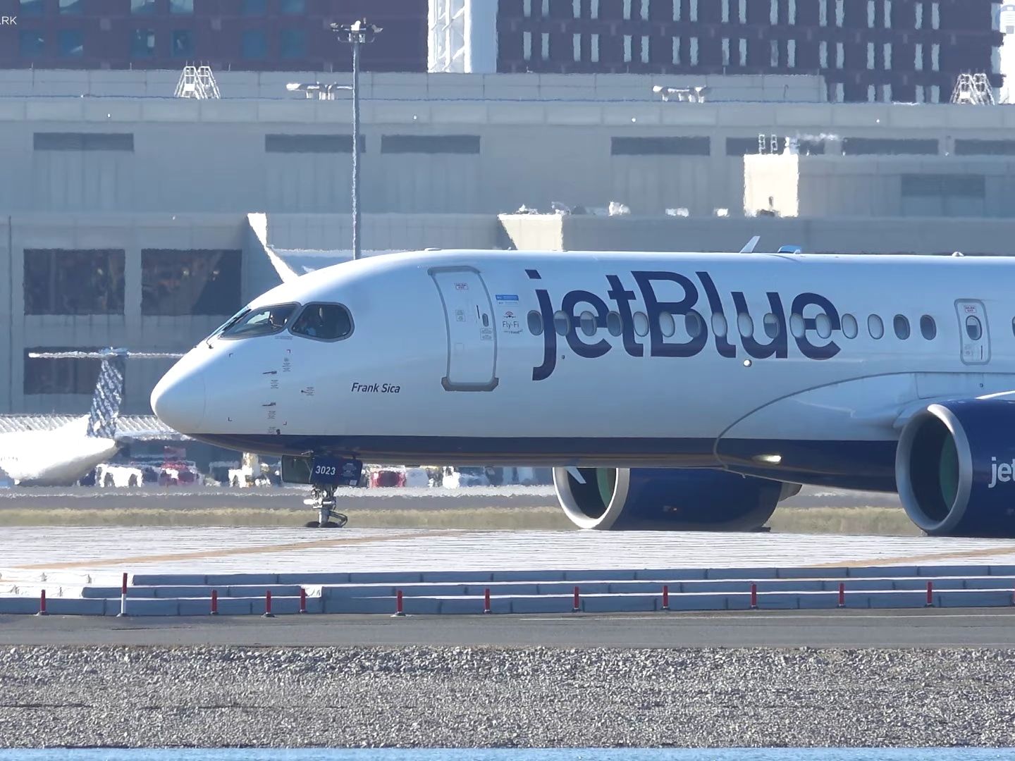 波士顿洛根将军国际机场起降 2024.1|4k