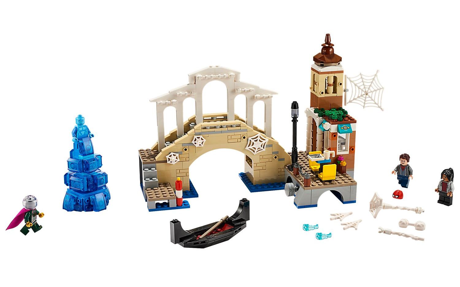 乐高lego 76129 漫威超级英雄 蜘蛛侠 水人攻击 2019速拼评测_哔哩