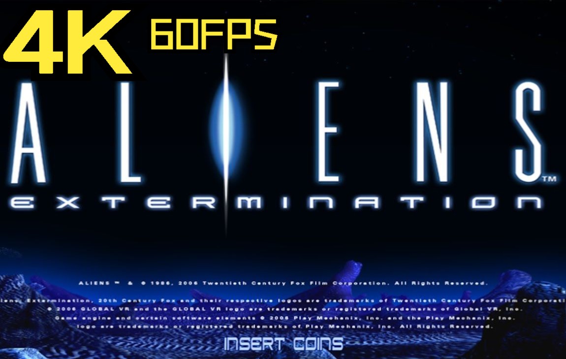 [图]【4K超清 60FPS】【经典街机光枪】【PC】异形歼灭（Aliens - Extermination）单人通关全流程