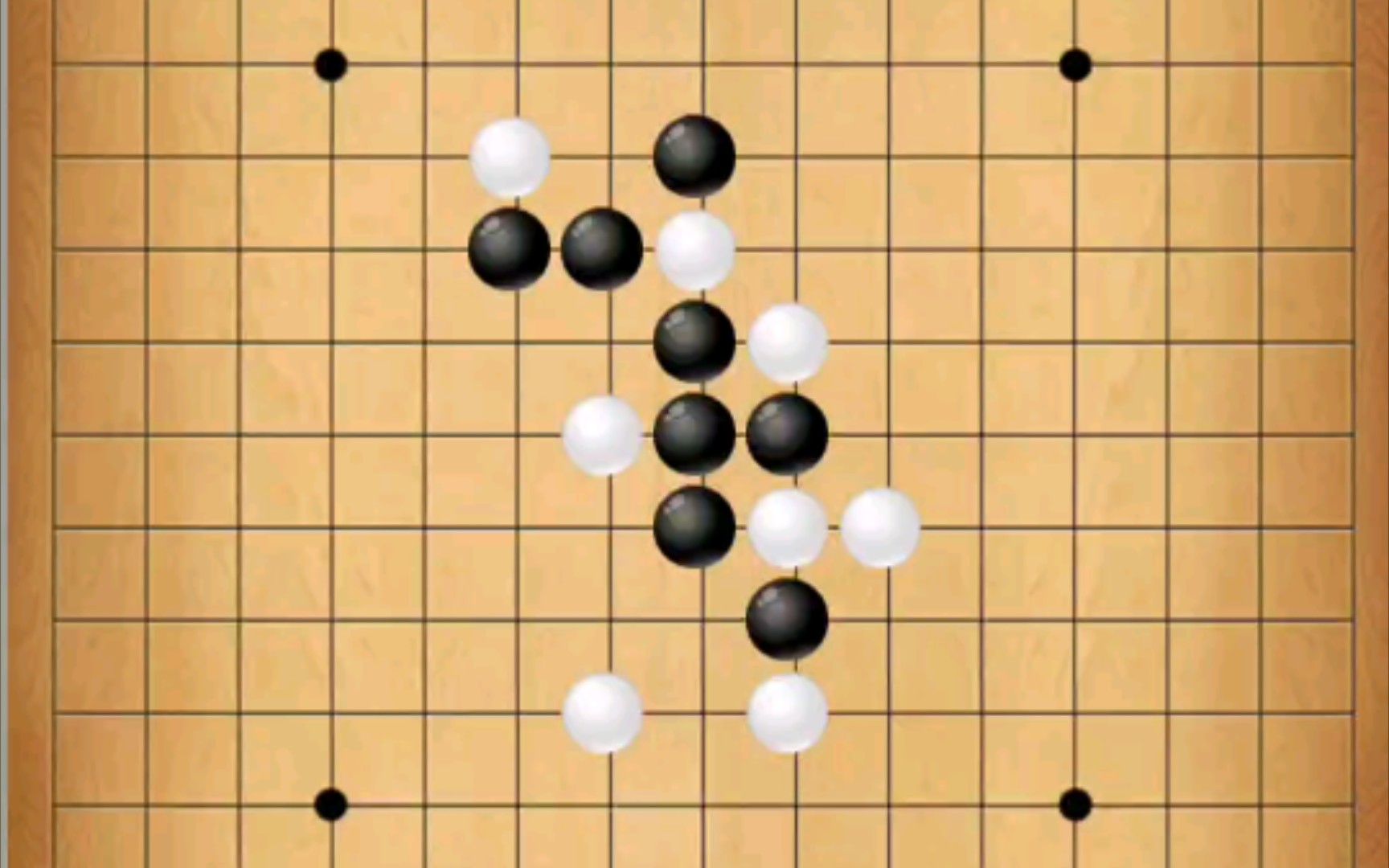 【五子棋4】残局  基础训练