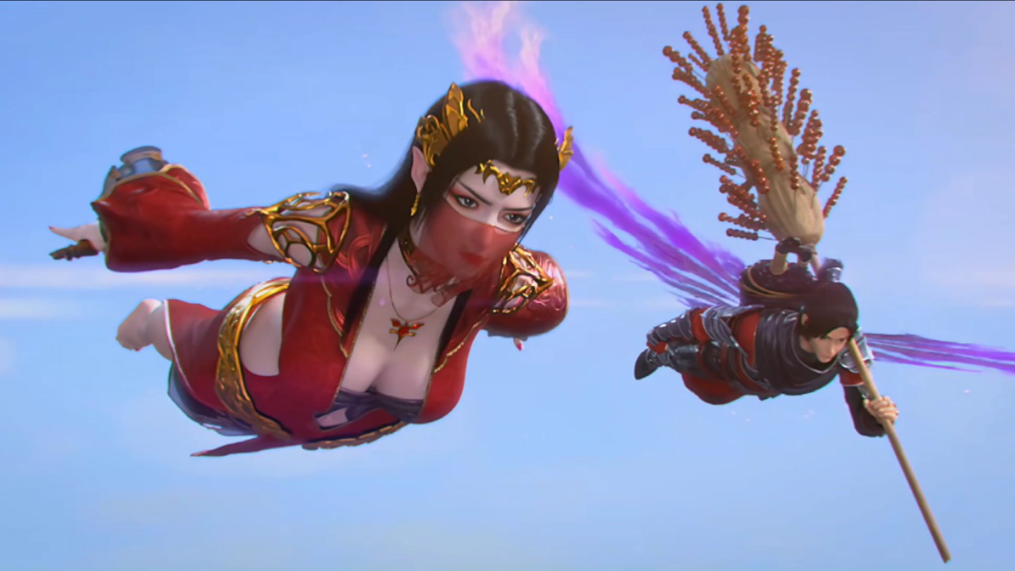斗破苍穹:萧炎陪美杜莎女王寻找药材这一段是真的百看不厌09