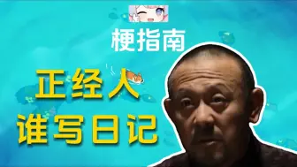 Video herunterladen: 正经人谁写日记是什么梗？【伪梗指南】