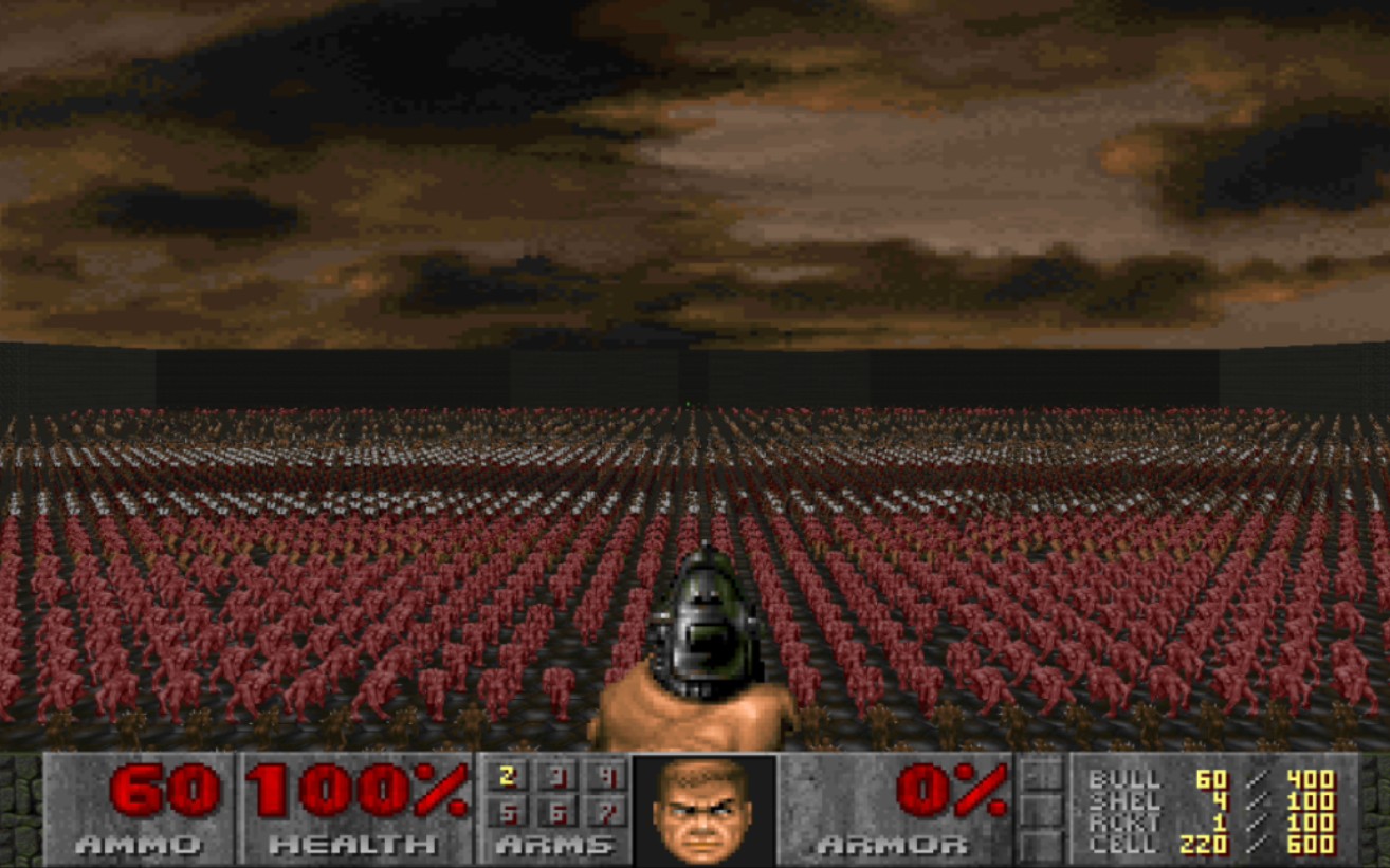doom2 毁灭战士vs10617个怪物 nuts.