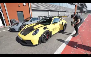 Video herunterladen: INSANE DOWNFORCE! Porsche 992 GT3 RS: My First Drive!