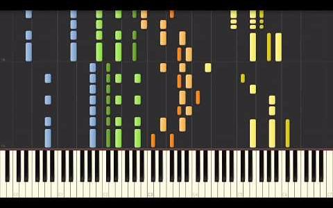 [图]【Synthesia Piano】No Game No Life 游戏人生 Zero ED - THERE IS A REASON