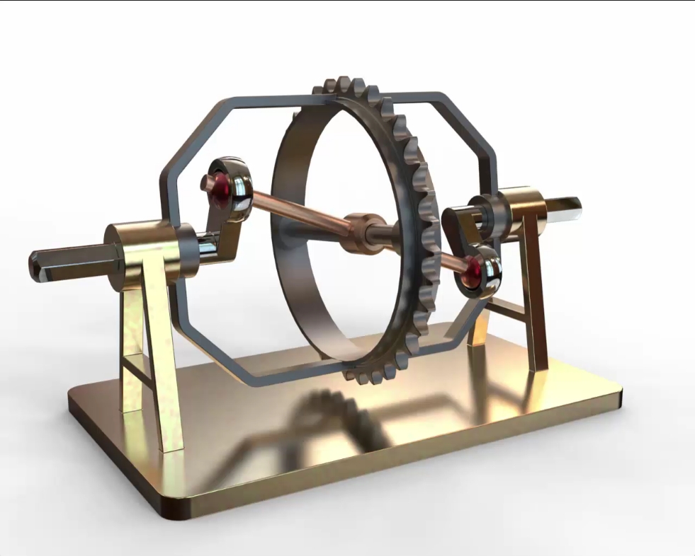 20211019机械原理动画机械动画solidworks建模keyshot