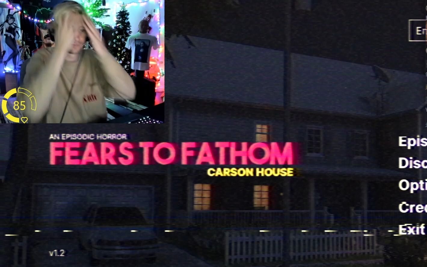 [图]SHE IS INSIDE THE HOUSE | FEARS TO FATHOM 3: CARSON HOUSE | xQc 2023.1.11