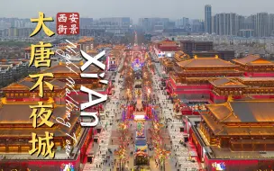 Download Video: 大唐不夜城，夜景云游全记录 - 行走于世界四大古都之西安 4K HDR