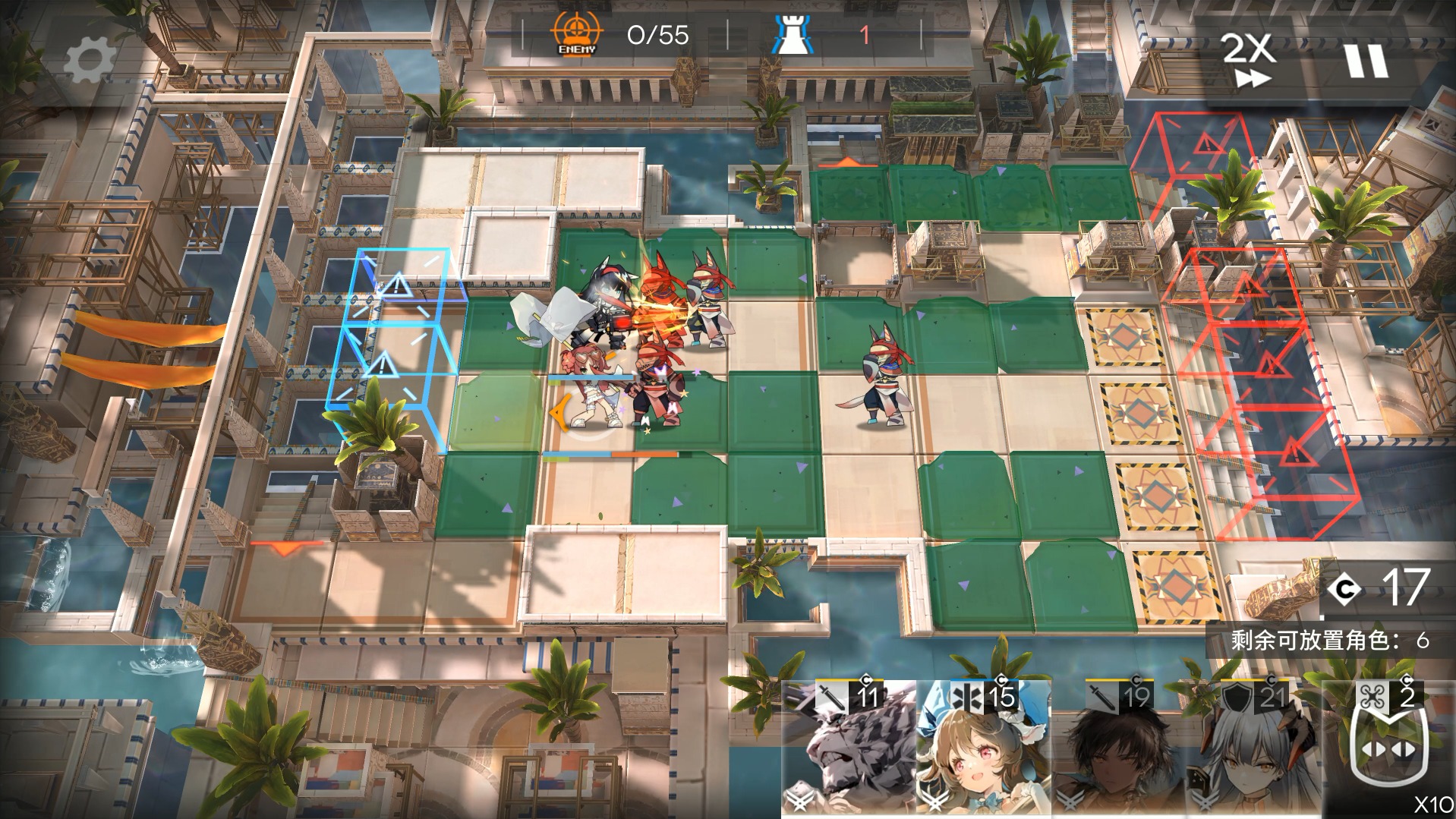 【明日方舟】as-ex 1-7突袭,摆完挂机,一次性看完!芜湖