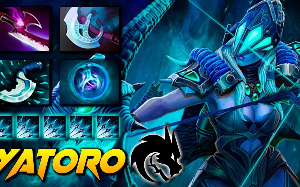 【7.31 dota2】yatoro卓尔游侠教学!