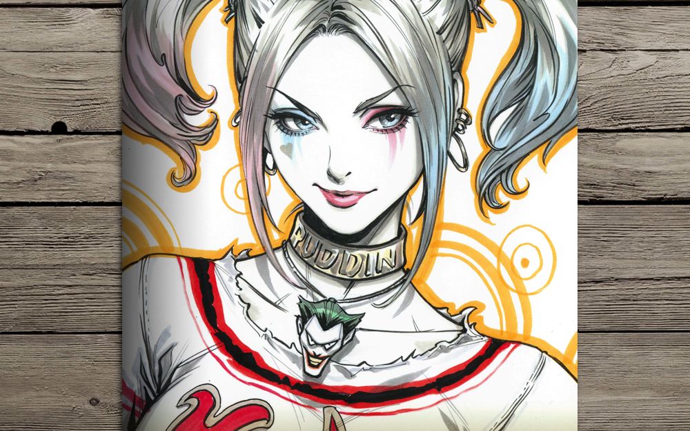 超人气画师刘大哥2019新版签绘画集速览 inktober ink & brush 2019