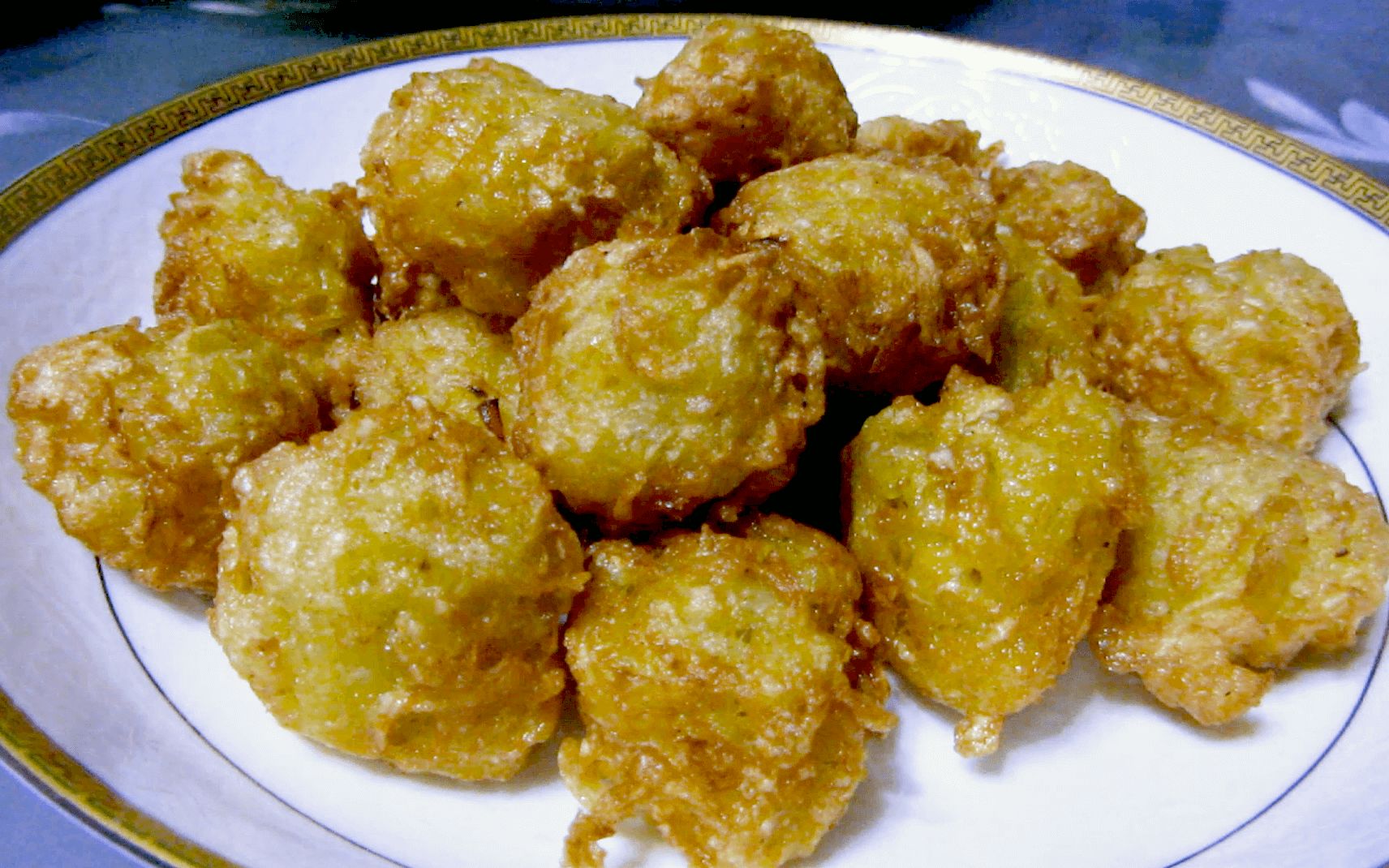 酥脆可口鲜香入味的炸萝卜丸子