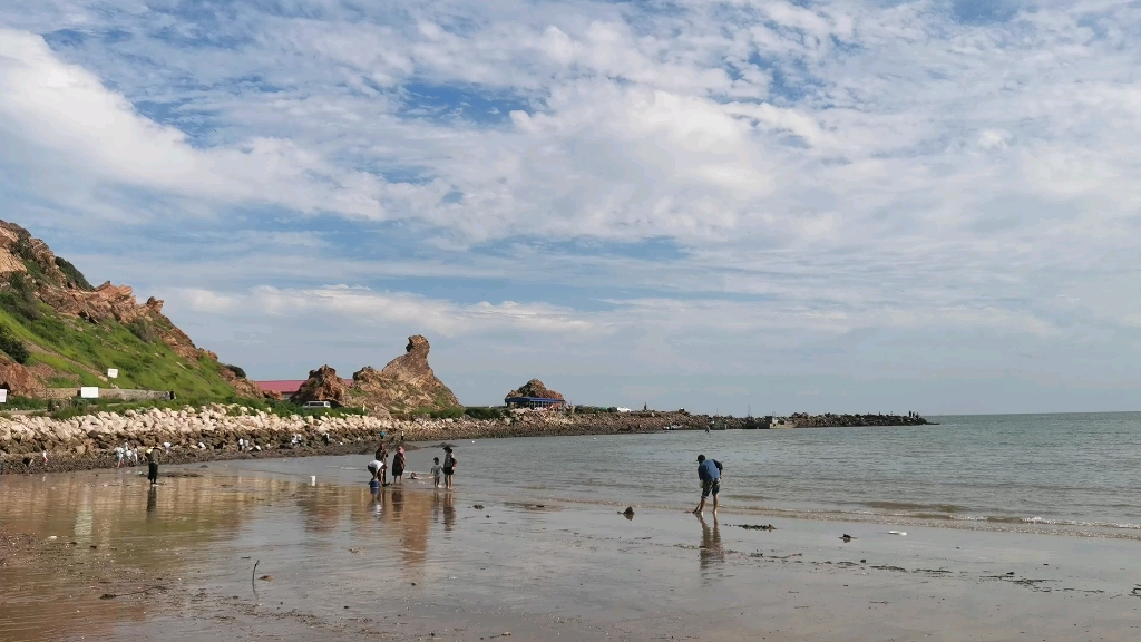 葫芦岛望海寺海边图片