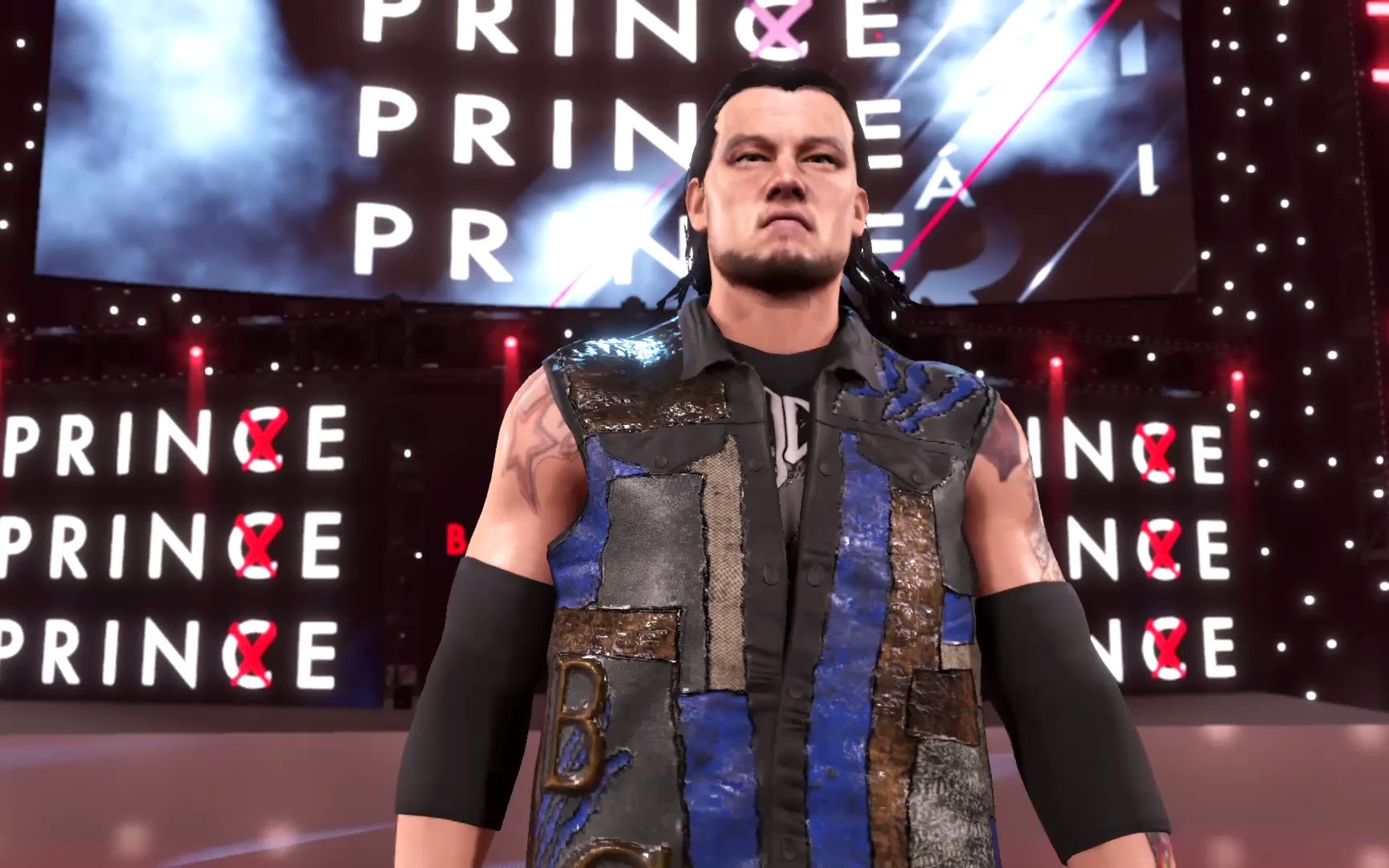 wwe2k22独狼科尔宾vs国王科尔宾vs快乐科尔宾三重威胁赛