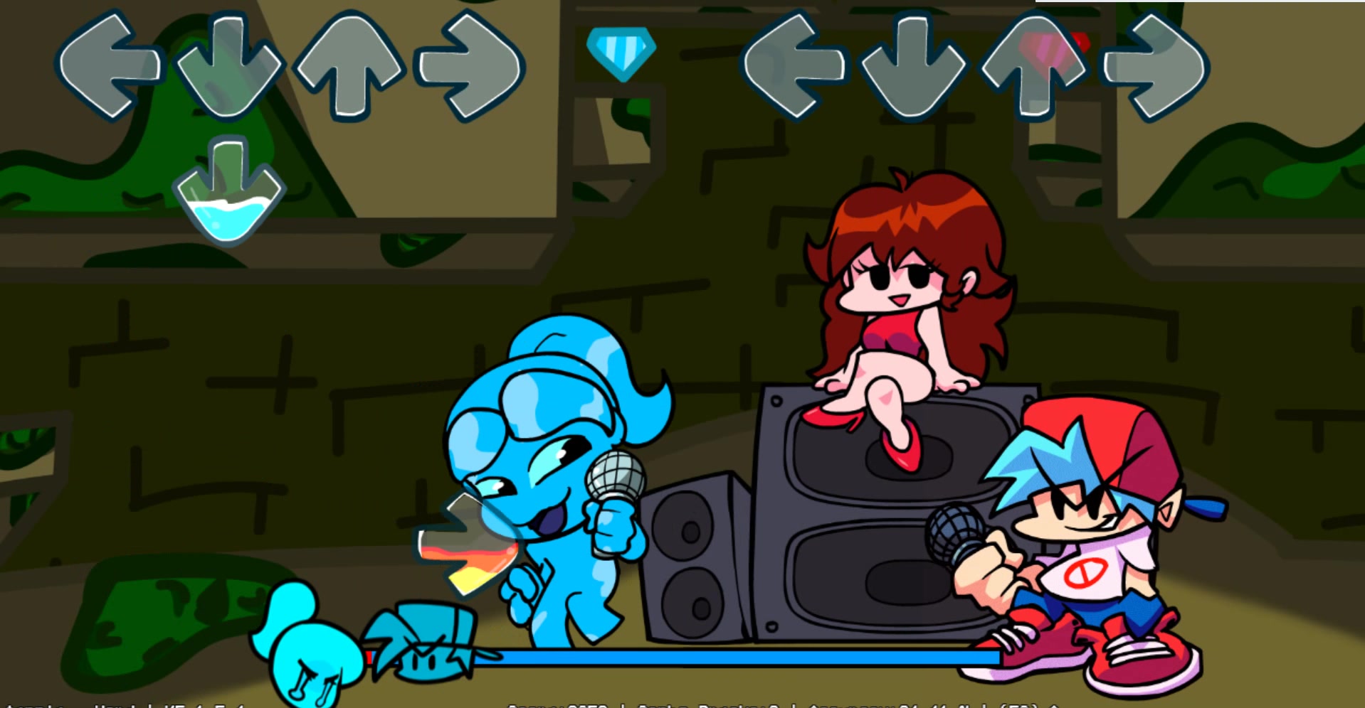 fnf vs fireboy & watergirl(森林冰火人)hard模式通关!