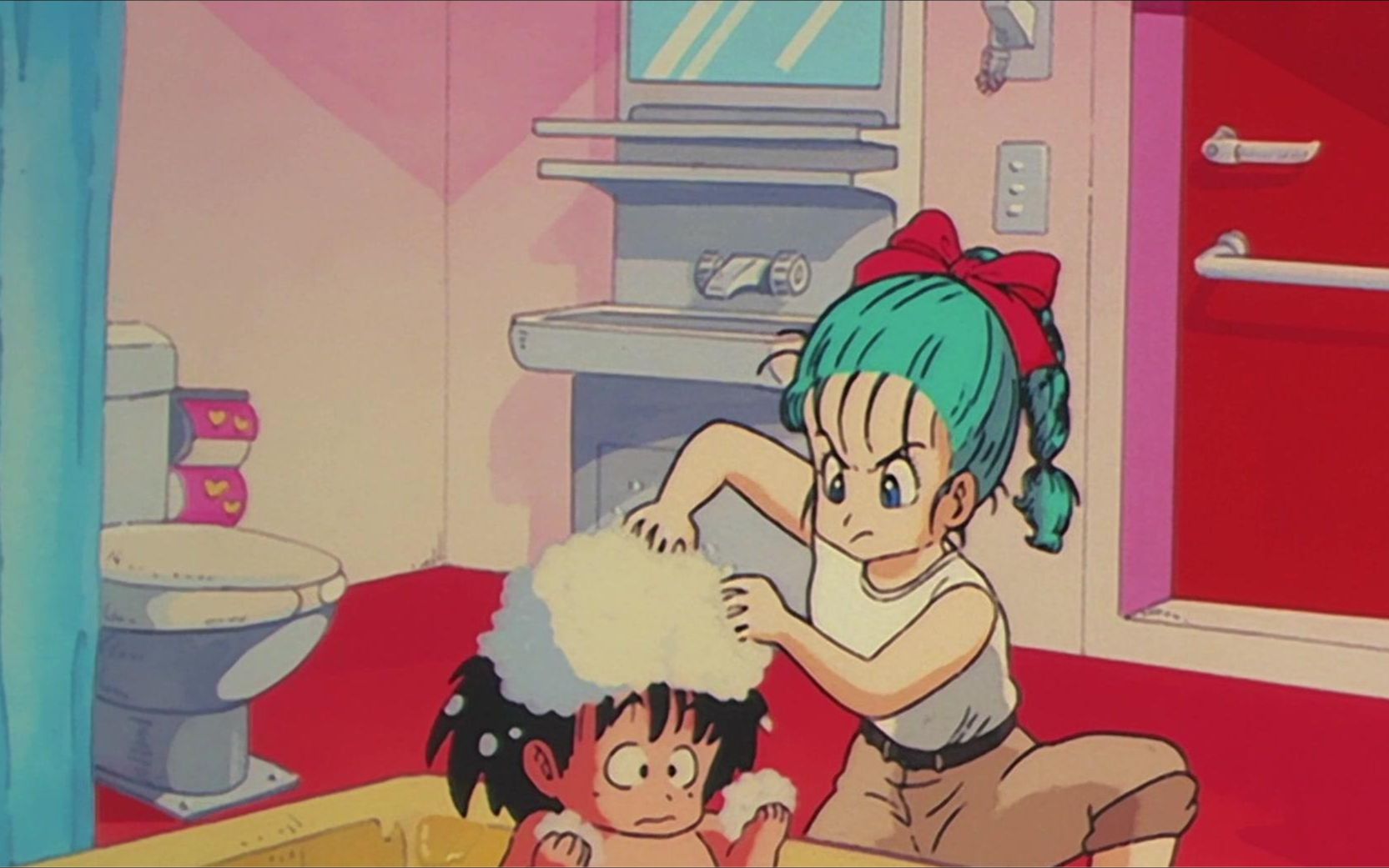 这绝对是龙珠开车最多的一集,也是悟空和布尔玛,最精彩的一集!