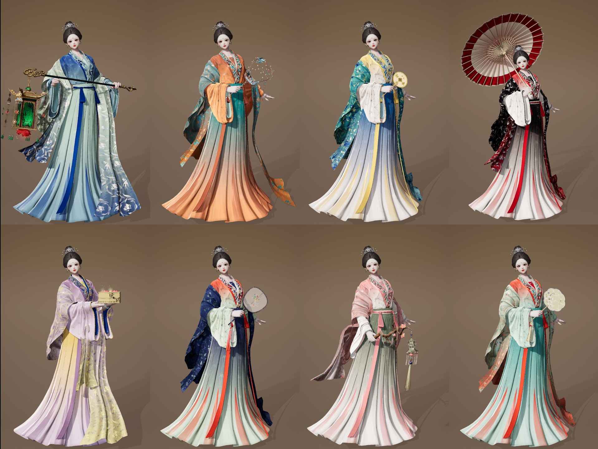 古风推不语,只是一味的染色