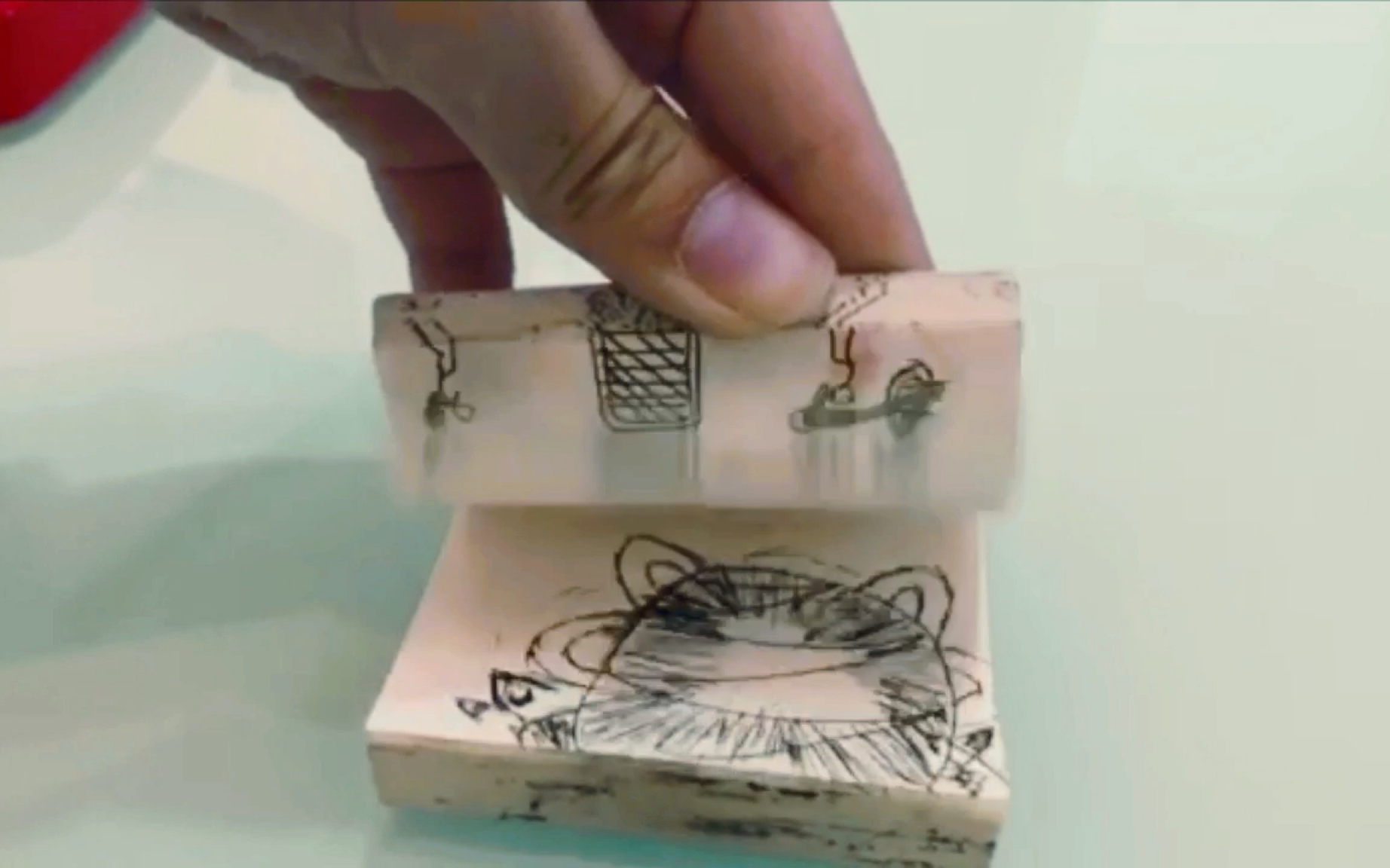 手翻画 火柴人刀影