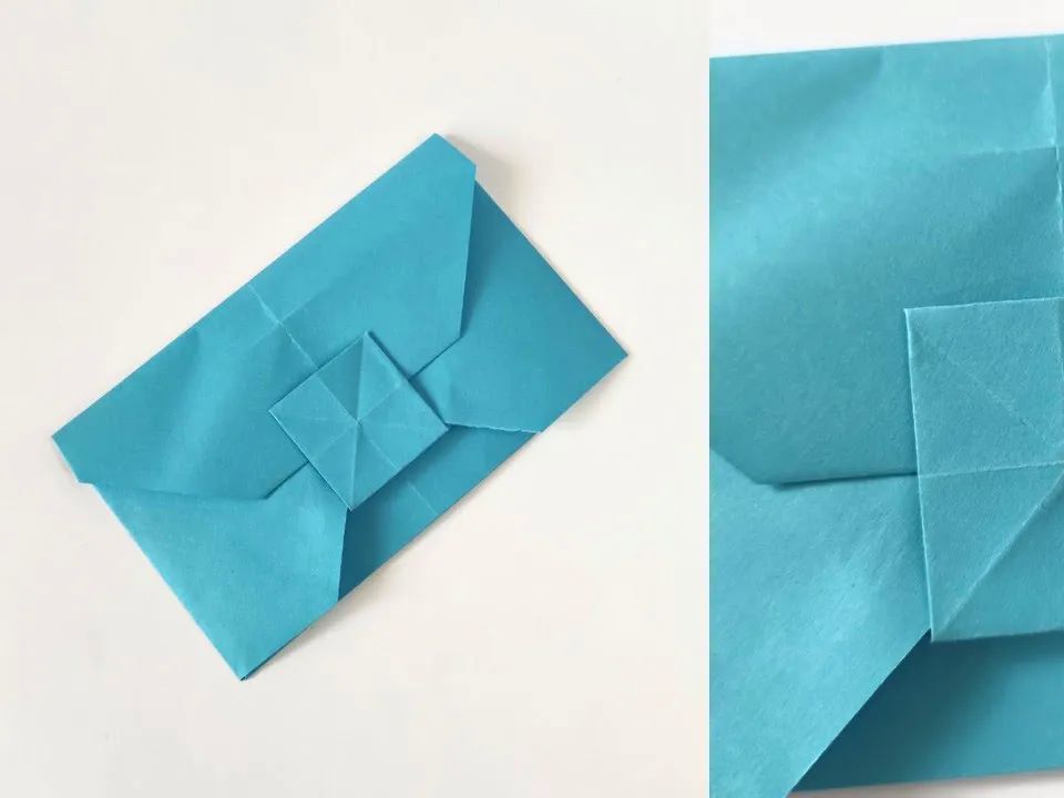 【origami library】爱心信封子折纸教程easy origami envelope