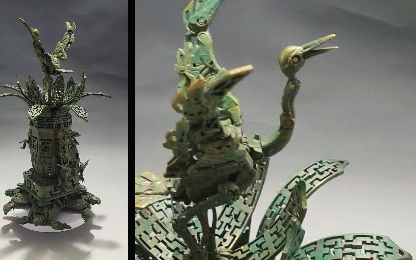 第三届猛兽匣系列"猛涂爆改"大赛参赛作品-四海云鹤莲方壶