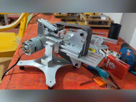 diy神器 微型砂带机