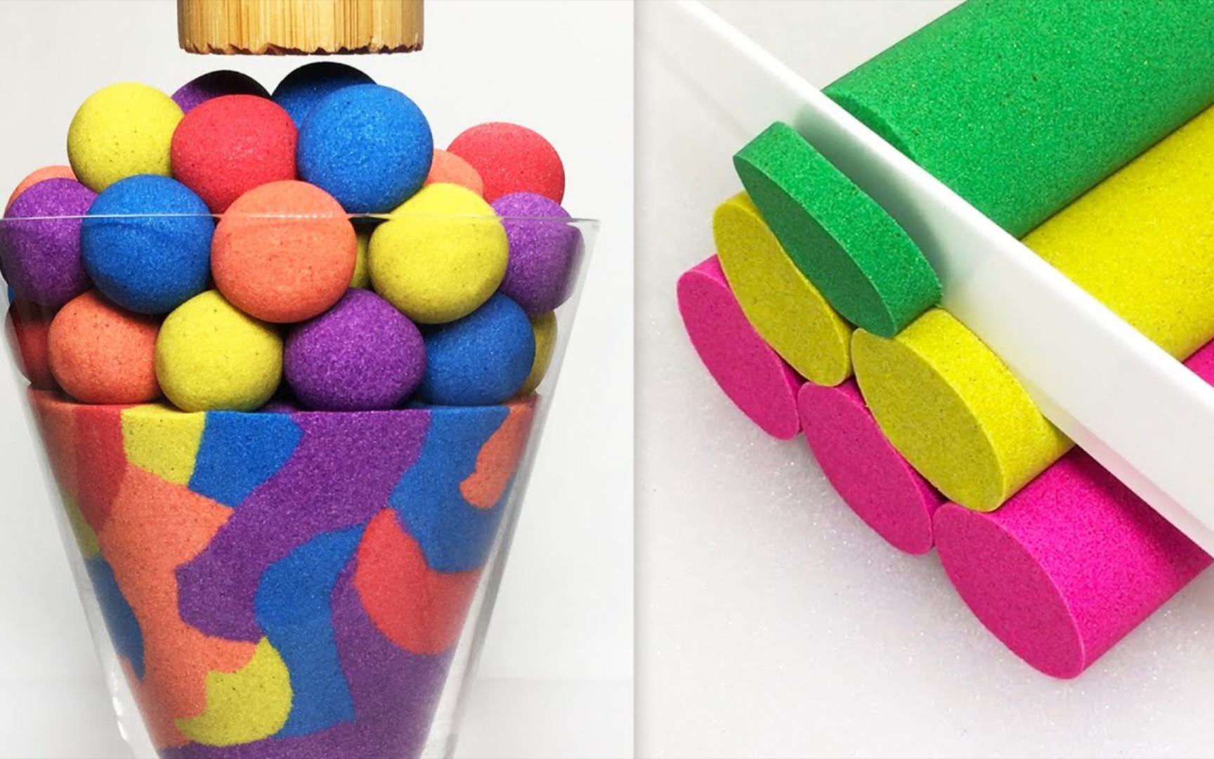 【太空沙搬运】切太空沙解压助眠异常舒适