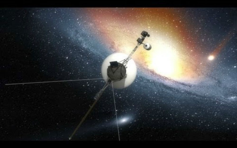 旅行者号探测器史诗般之旅中了解银河系太阳系宇宙和我们自己