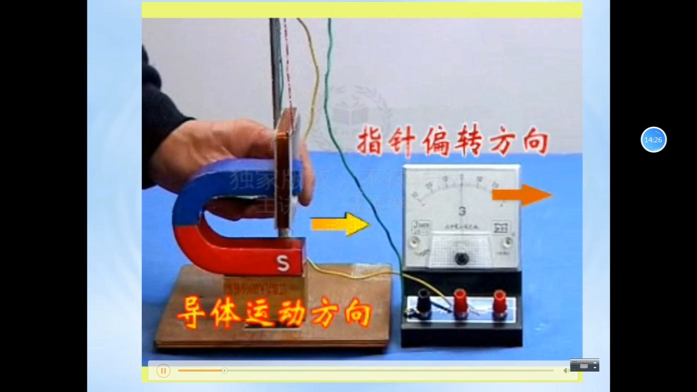 E59 20.51:磁生电1  物理  深圳教育云资源平台哔哩哔哩bilibili