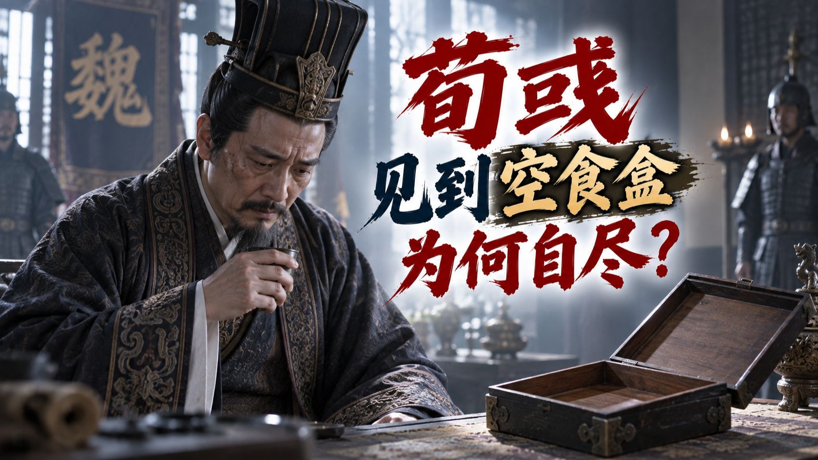荀彧为什么看见一个空饭盒就自刎归天了？