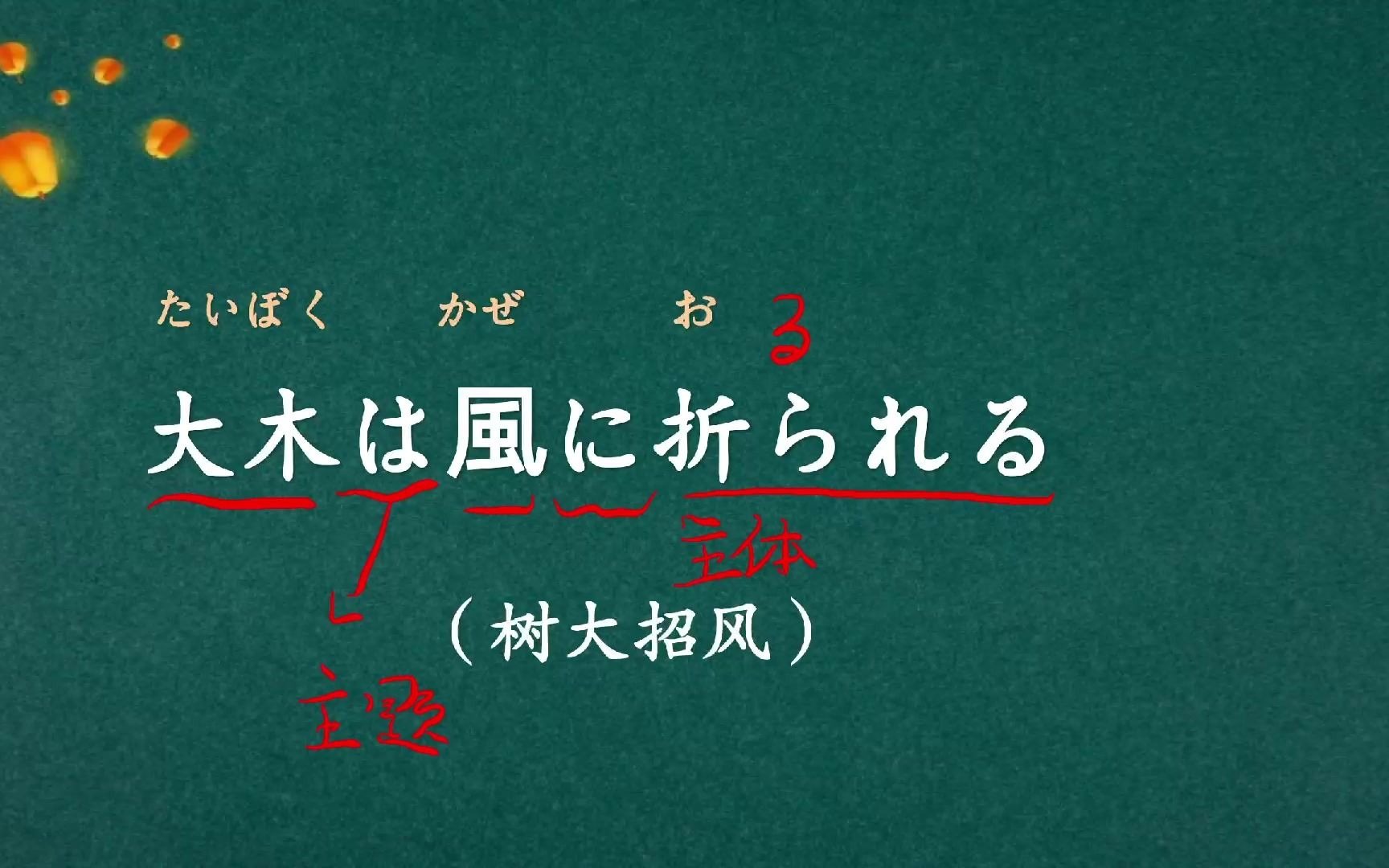 “树大招风”用日语怎么说?哔哩哔哩bilibili