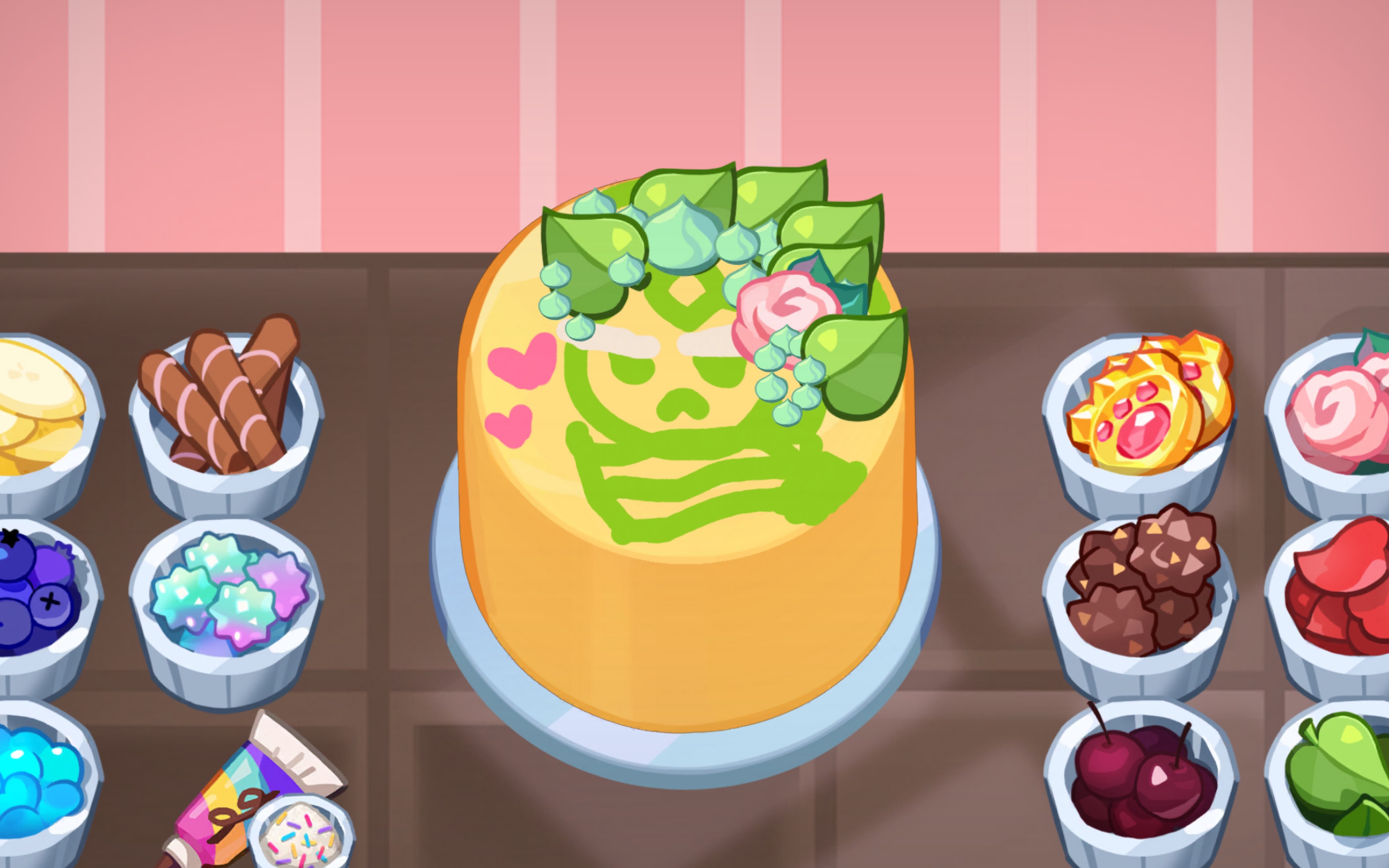 但我意识到只要我推不满意就会一直来蛋糕店be like