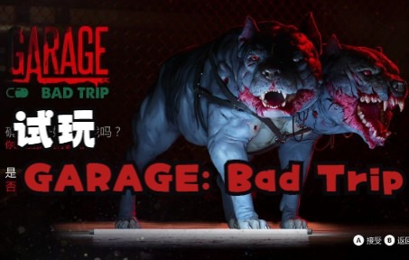 [图]GARAGE: Bad Trip 试玩