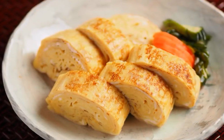 日式玉子烧的做法圆锅其实也可以的