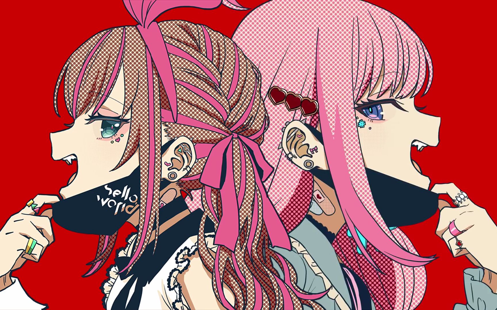 【绊爱×love酱】吸血鬼 - deco*27【双声道】