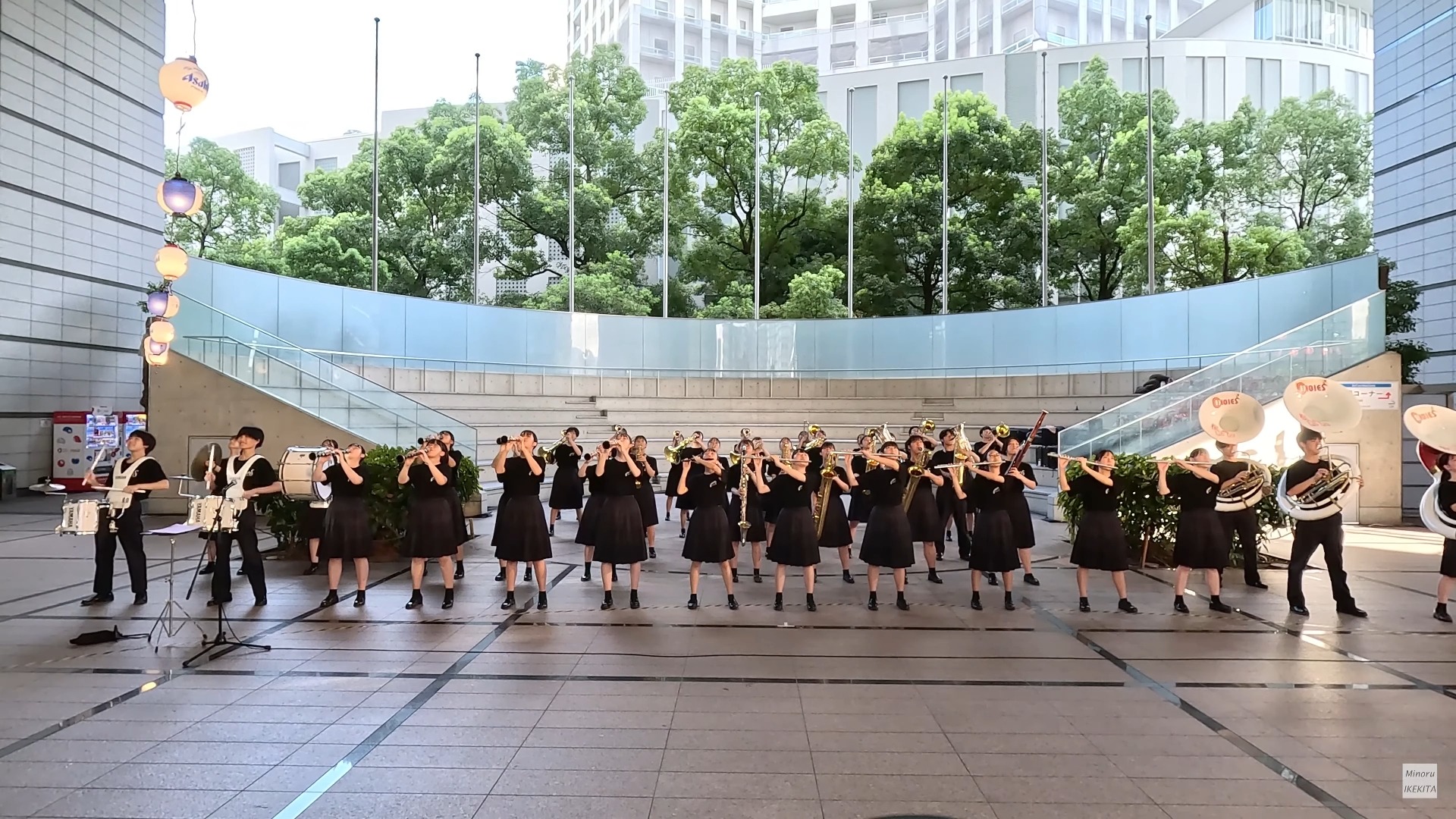 [图]2024-08-26  大阪府立桜和高校吹奏楽部  中之岛夏季祭典