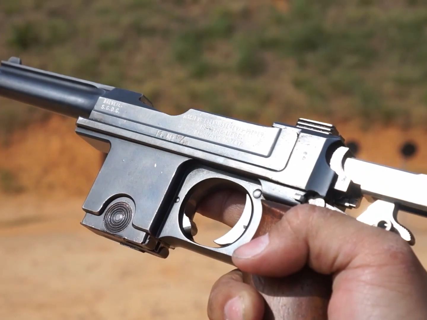 伯格曼 1910 9x23 手枪