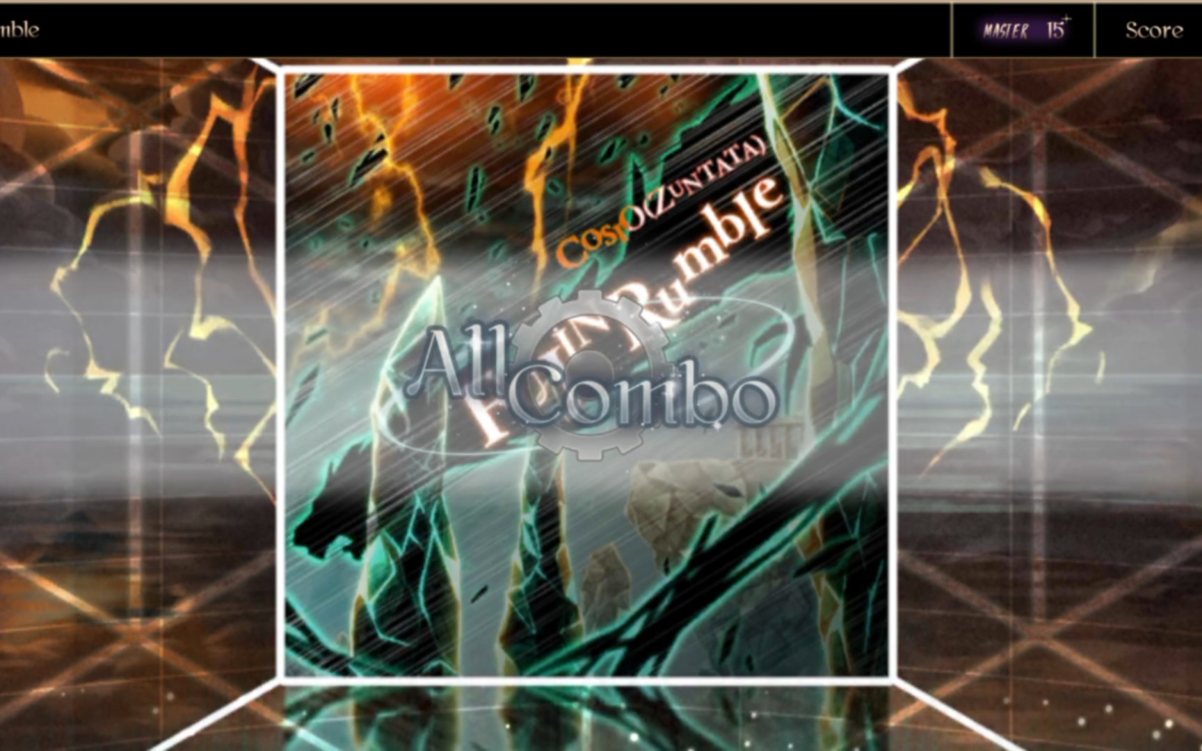 [lanota] fujin rumble - cosio (zuntata) (master 15 ) all como