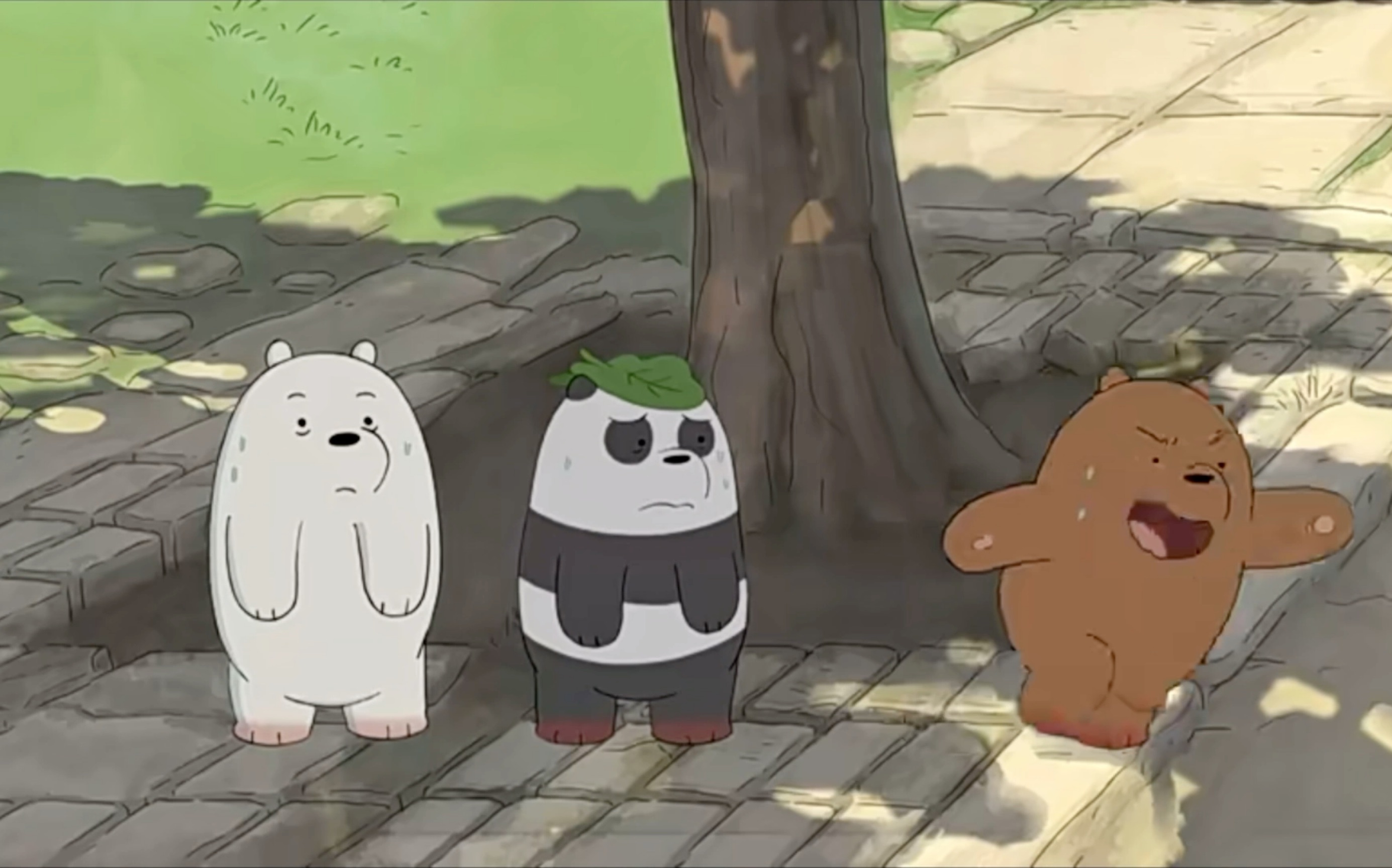 【咱们裸熊】熊宝宝们热的只能在树荫底下乘凉-[视频类型] 动画综合