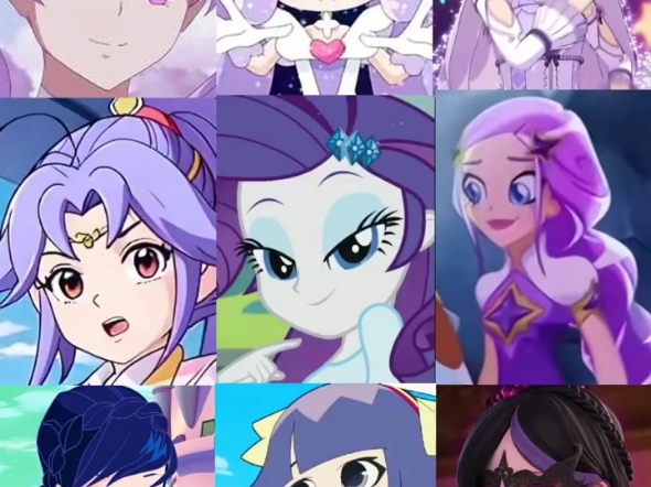 紫毛的含金量!谁懂,我真的爱死紫毛噜