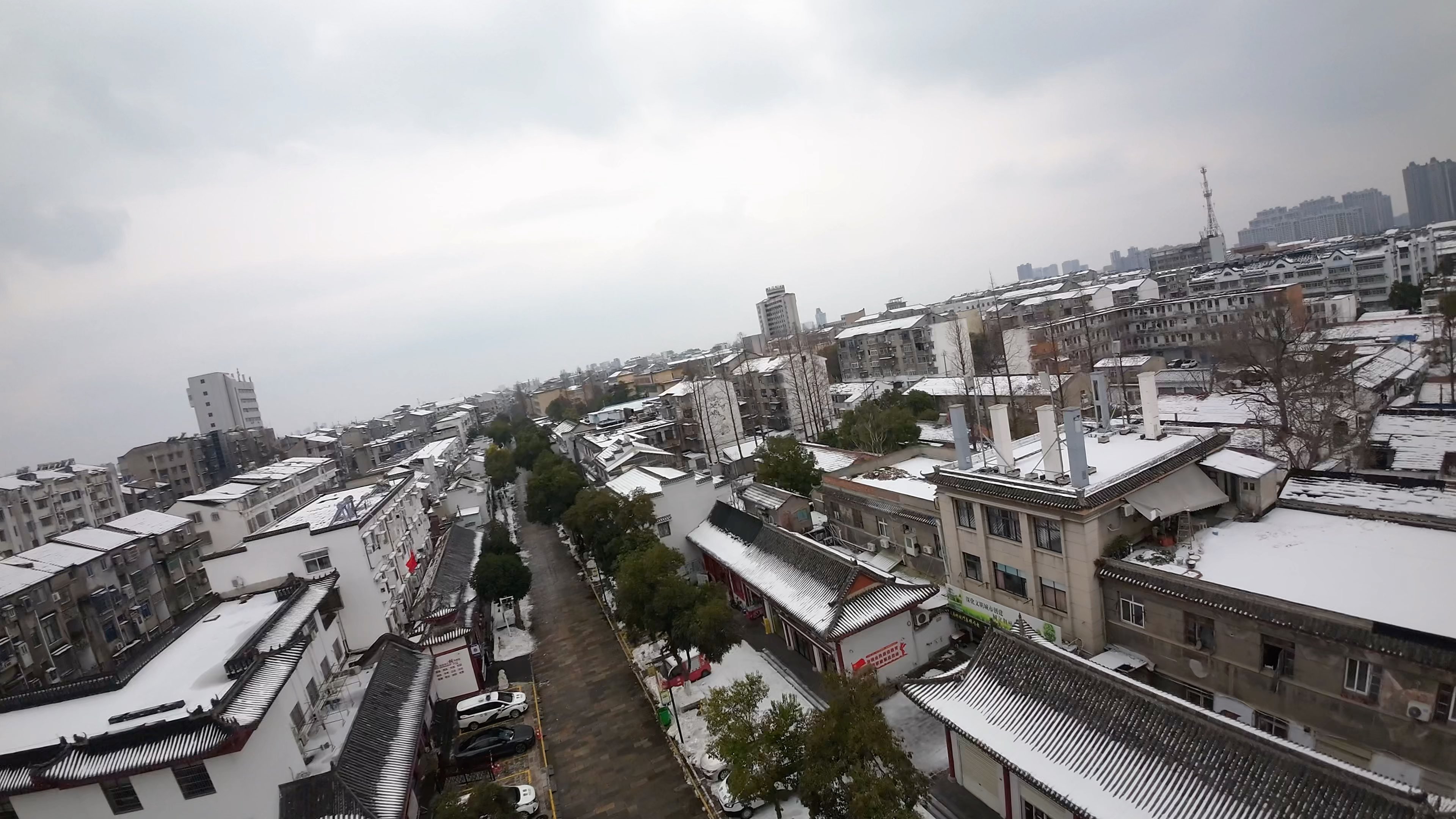 荆州雪景图片图片