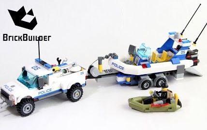 乐高城市系列60045警察巡逻