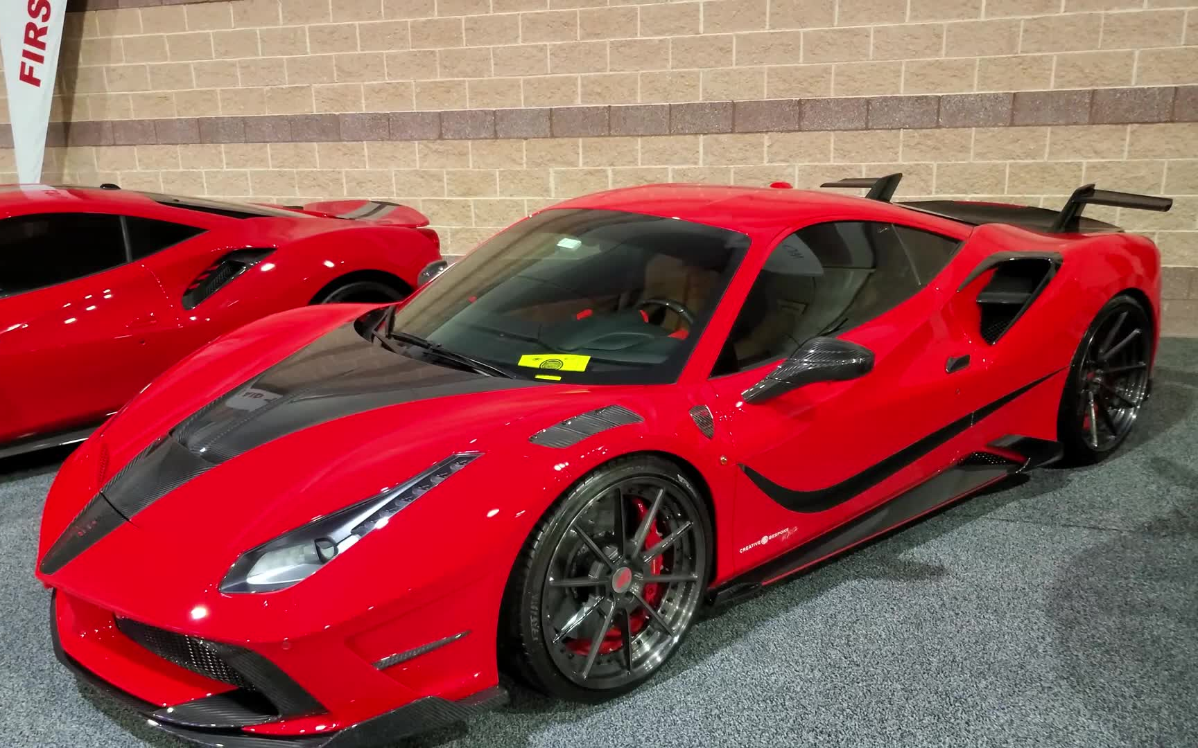 改装后的法拉利488帅炸了!