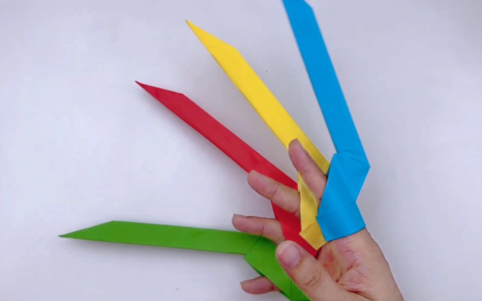 龙爪手|创意手工diy折纸玩具教程
