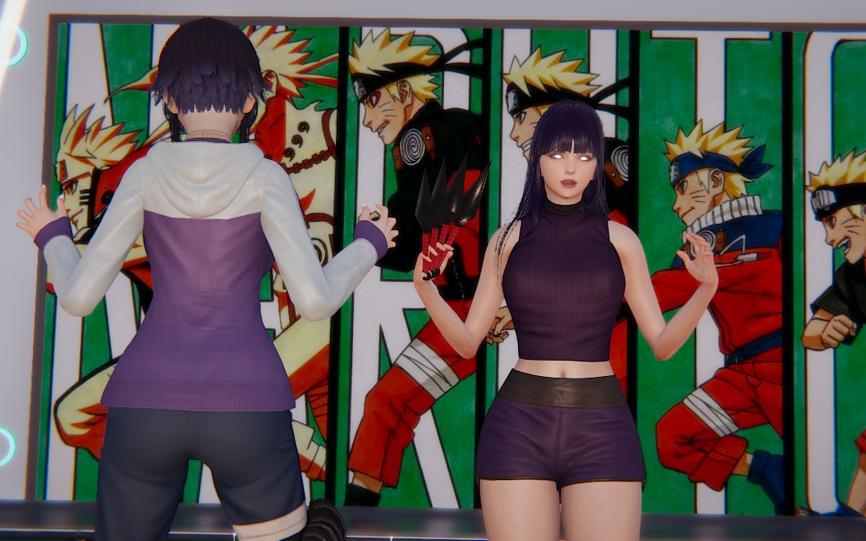 【mmd舞蹈】二次元动画火影雏田