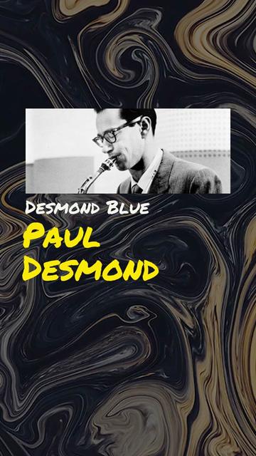 冷爵士代表人物:Paul Desmond 保罗戴斯蒙 他是著名的中音萨克斯手,受古典乐影响较深,擅长波萨诺瓦和抒情叙事曲.早期有一些轻快明朗的作品,越到...