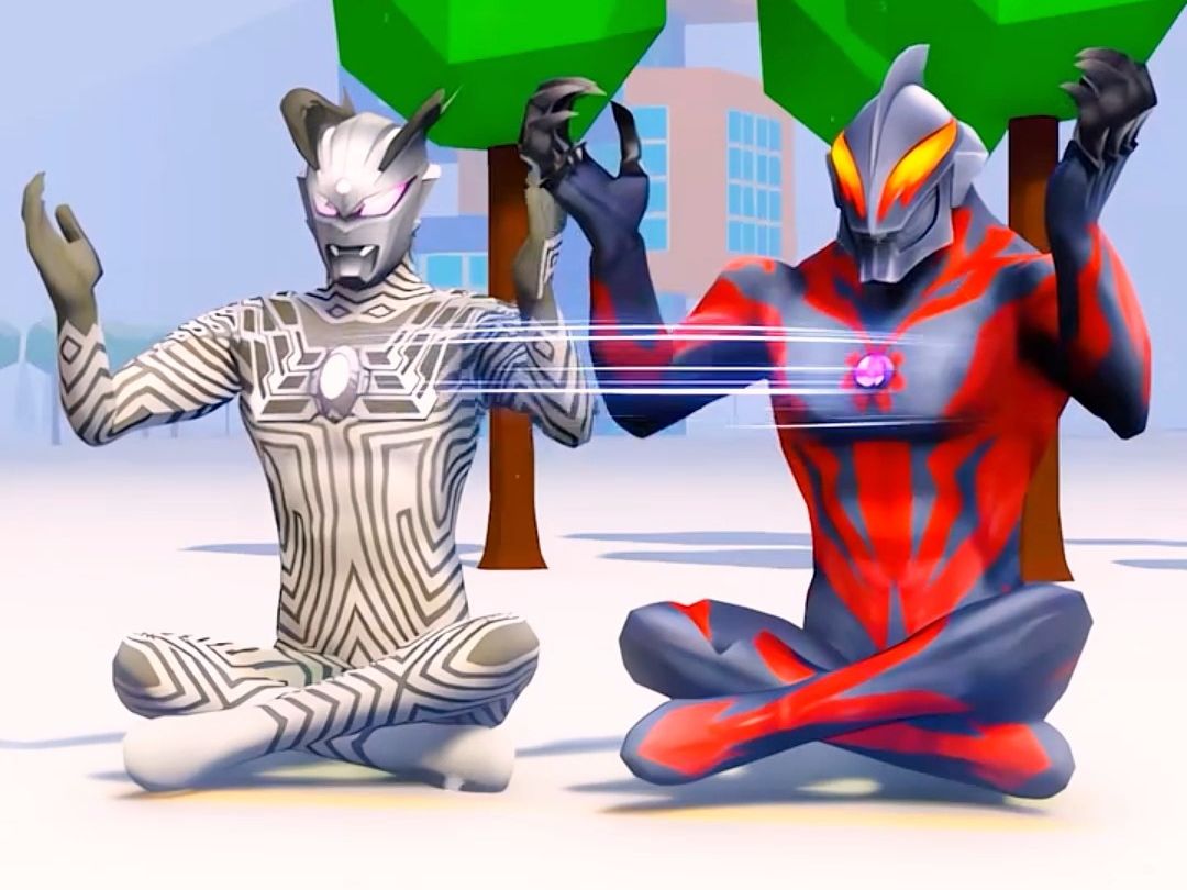 赛罗奥特曼被怪兽黑暗能量附身,变成了达达的样子,你愿意帮助他吗