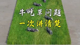 小学必考牛吃草问题，一次教会你